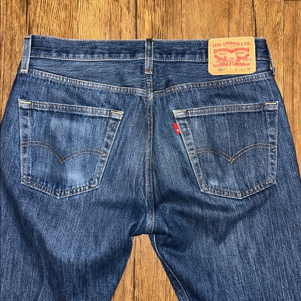 Levi’s Men's Blue Denim Jeans W33 L30